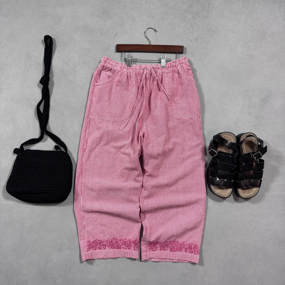 Red Checkered Pants